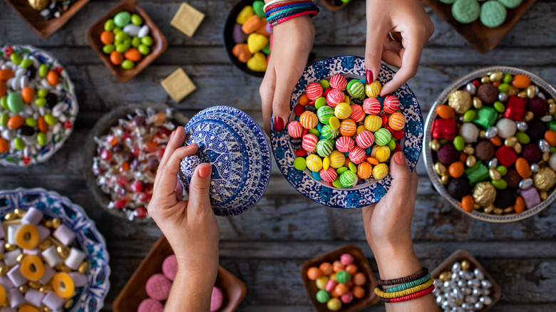 bowls of candies