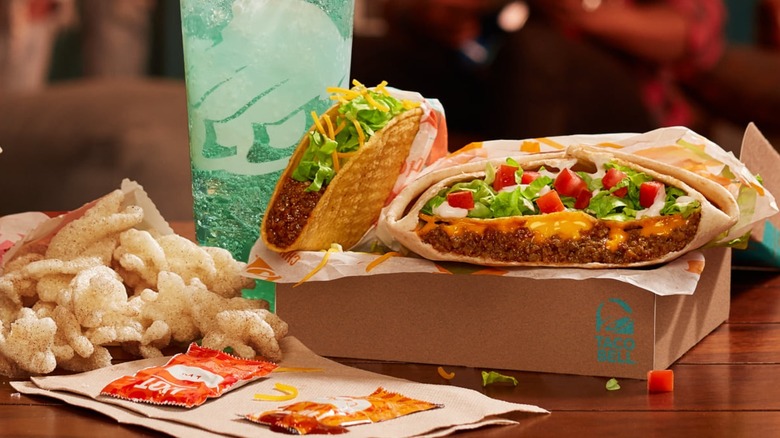 Taco Bell food items