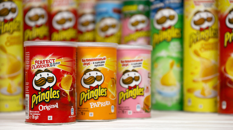 pringles chips flavors