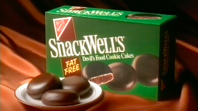 Scene from SnackWell's cookie commercial