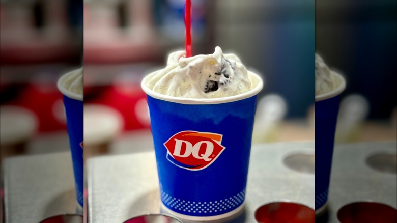 Dairy Queen Blizzard cup