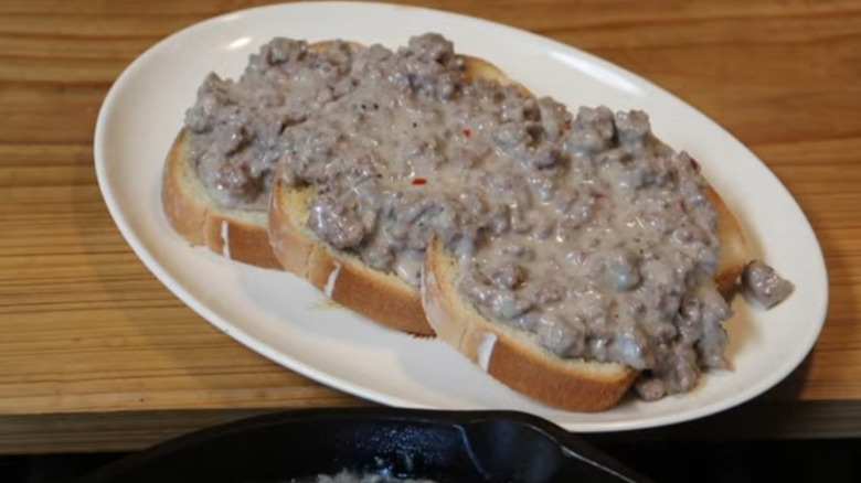 sos on toast
