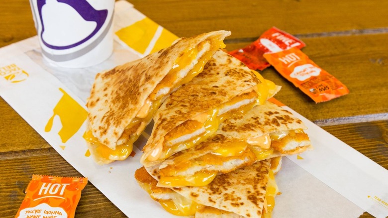 Chicken Quesadilla from Taco Bell