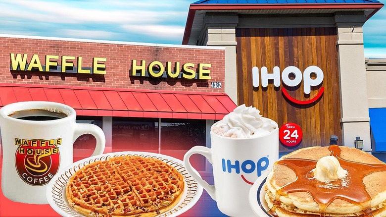 Waffle House and IHOP