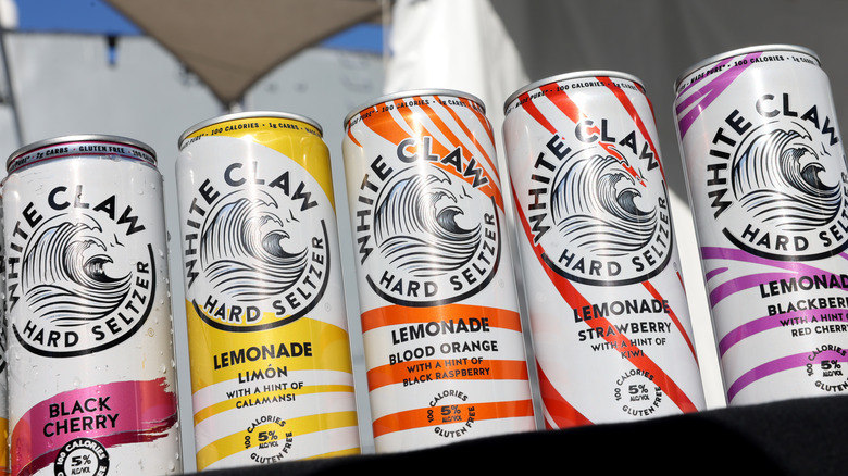 White Claw hard seltzer