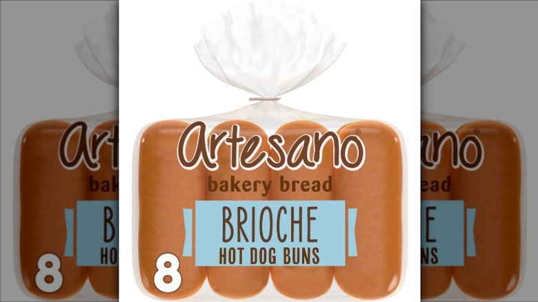 Artesano Brioche Hot Dog Buns