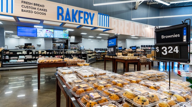 Walmart bakery section