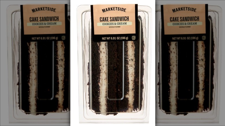 Walmart's Marketside Cookies and Cream Cake Sandwich