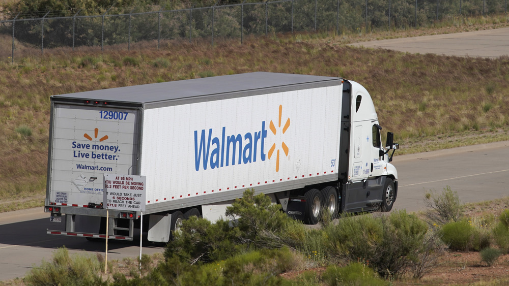 Walmart truck