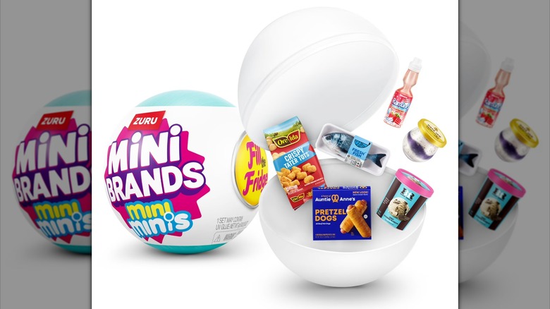 Mini Brands Fill the Fridge Collectible Blind Capsule