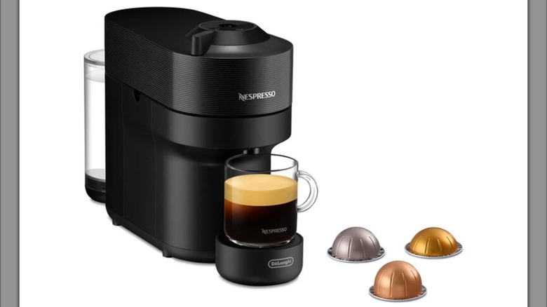 Nespresso Vertuo Pop by De'Longhi Coffee and Espresso Maker with Coffee Tasting Set