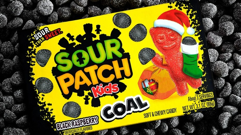 Sour Patch Kids Coal Black Raspberry Candy