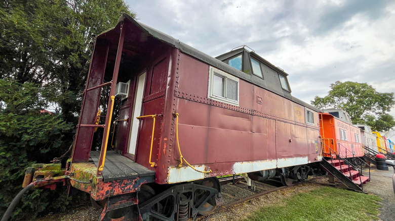Casey Jones' Restaurant and Red Caboose Hotel are part of Paradise Station