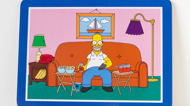 Cartoon of Homer Simpson 