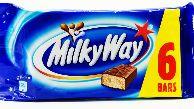 Packaged Milky Way bar