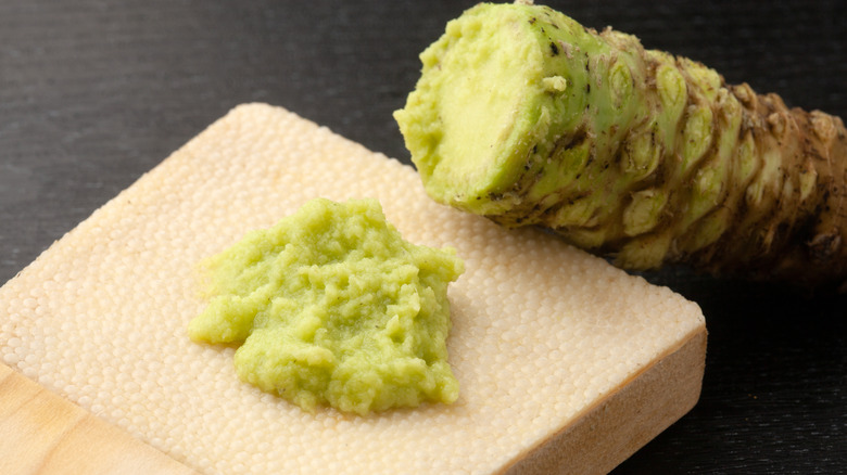 Grated wasabi