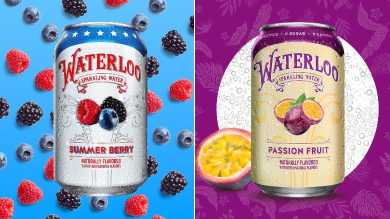 Waterloo Summer Berry and Passion Fruit Sparkling Water