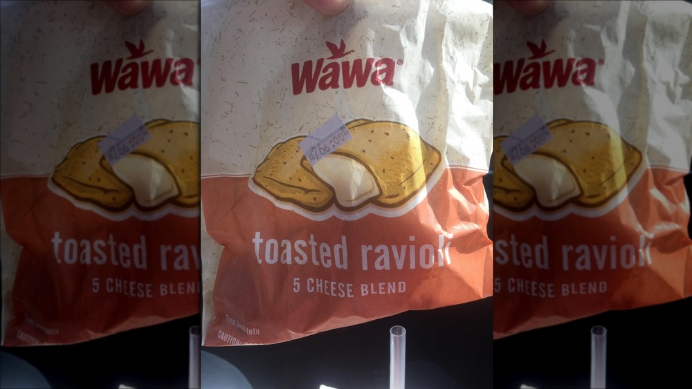 Bag of Wawa toasted ravioli