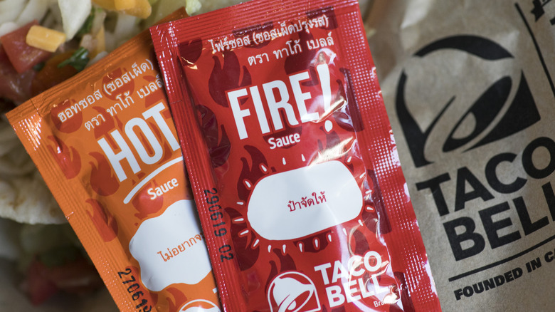 taco bell hot sauces