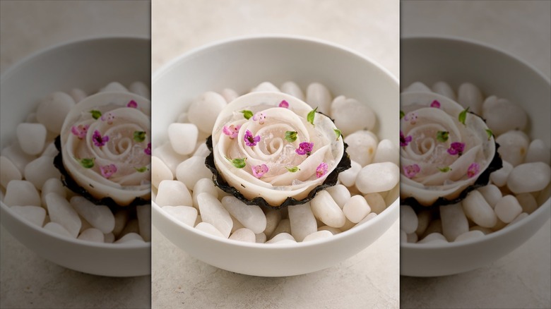 Kampachi dish at Huso