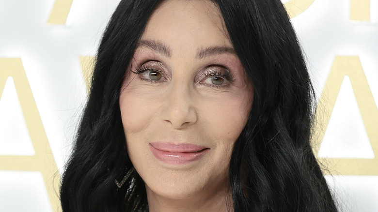 Cher on red carpet