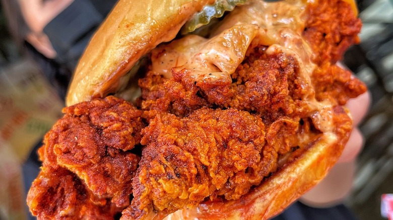 fried chicken sandwich