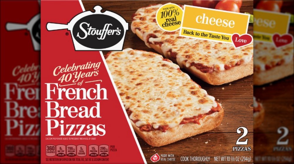 Stouffer's French bread pizza