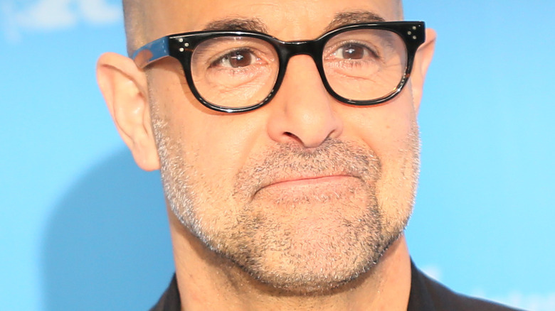 Stanley Tucci smiling