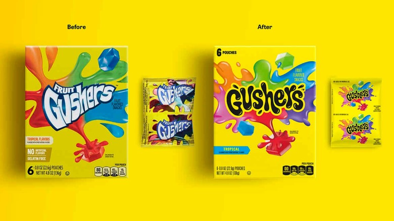 Gushers rebrand