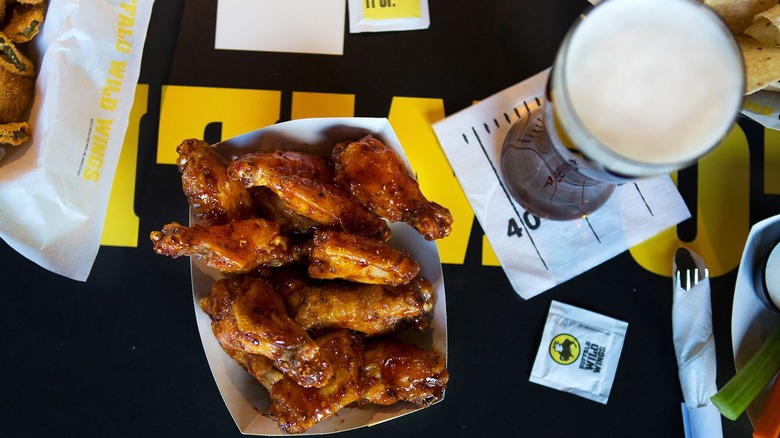 Buffalo Wild Wings chicken wings