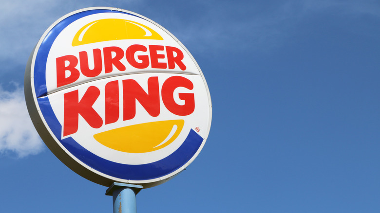 Burger King sign