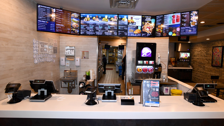 taco bell cantina counter