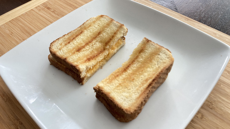 grilled cheese from Foreman grill
