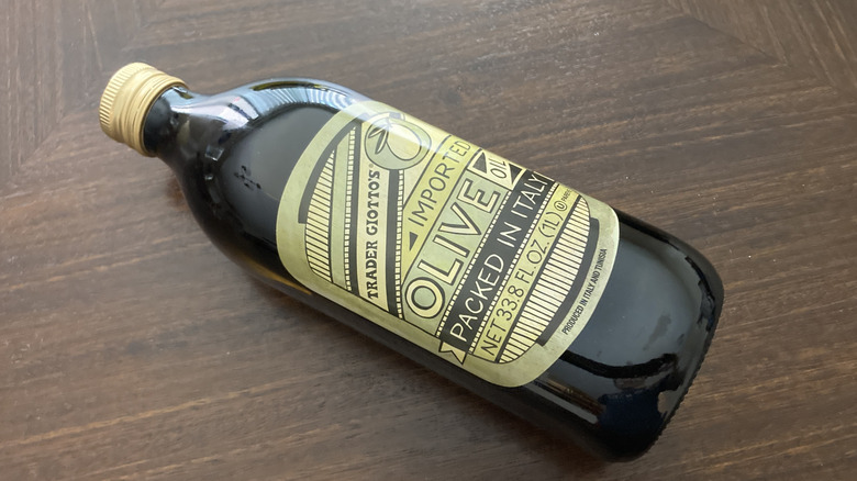 Olive oil imported from Italy