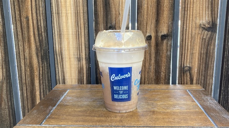 Culver's root beer float