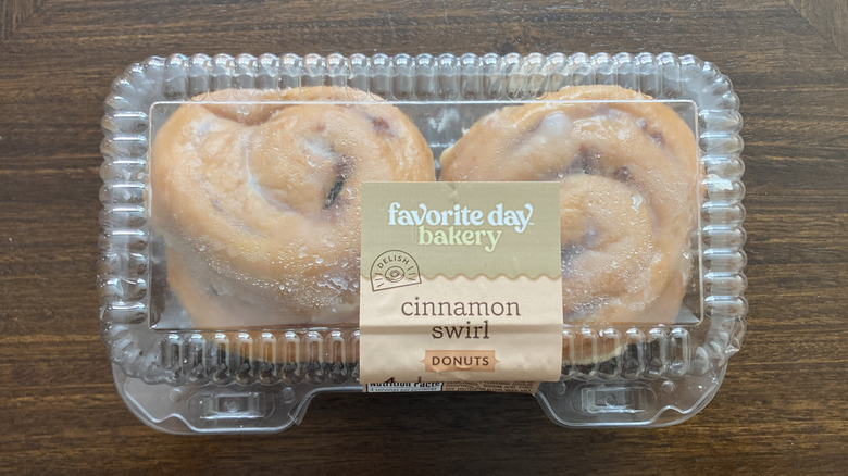 box of Favorite Day cinnamon rolls
