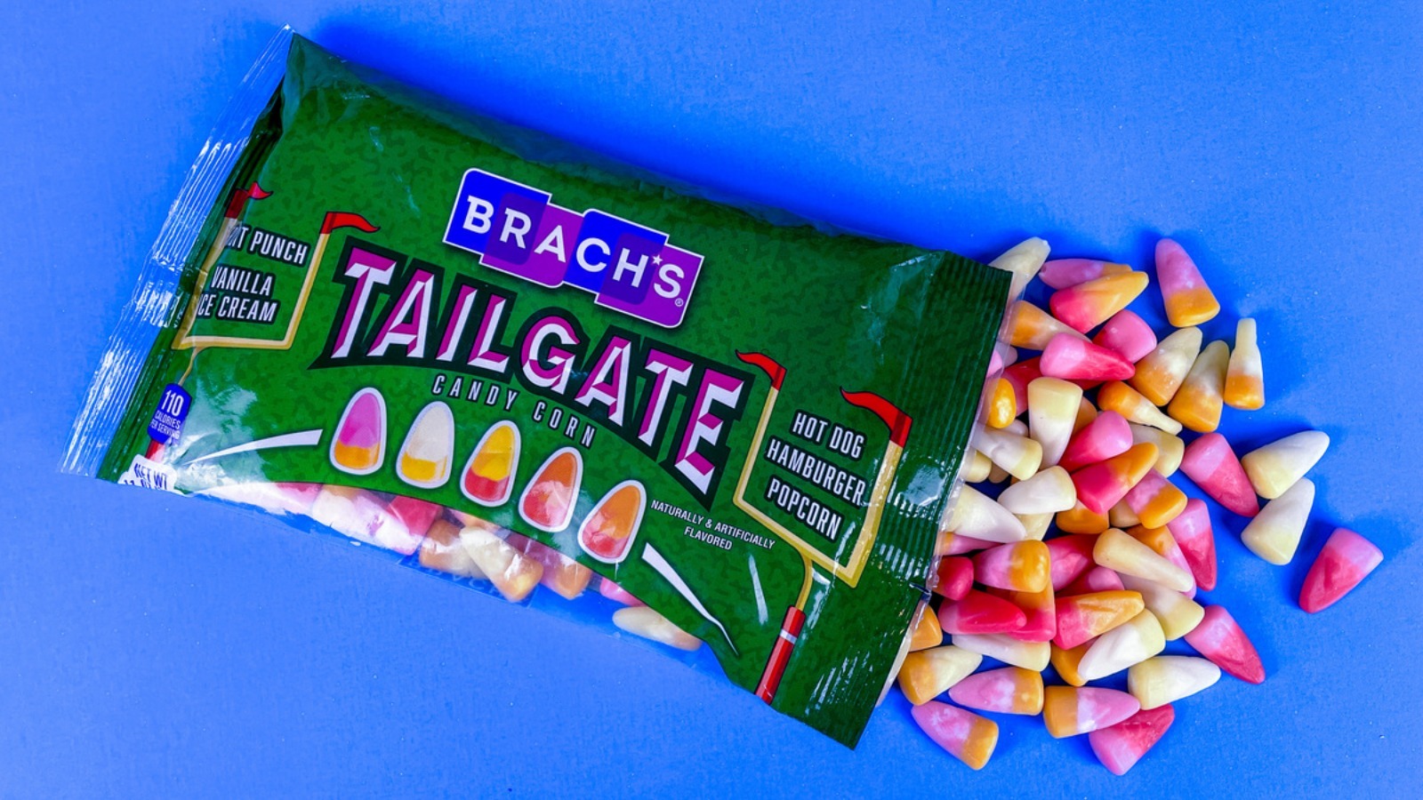 We Tried Brach's Tailgate Hot Dog And Hamburger Candy Corn So You Don't  Have To
