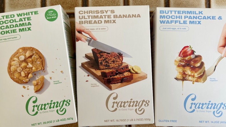 Chrissy Teigan baking mixes