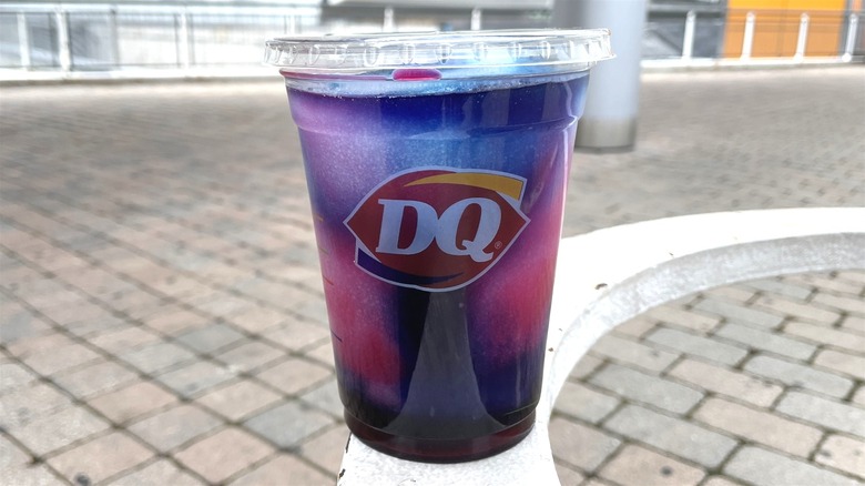 new Poolside Punch Twisty Misty Slush from Dairy Queen