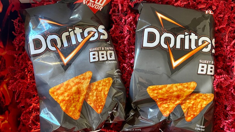 2 bags of Doritos Sweet & Tangy BBQ