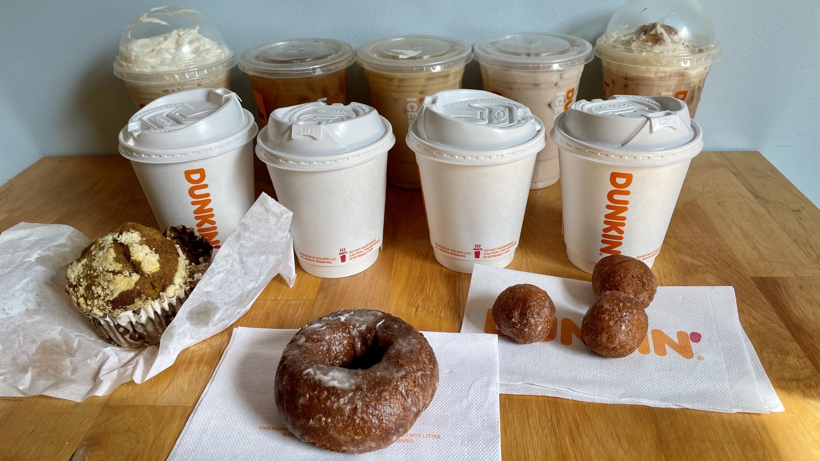 Dunkin' Donuts Cold Brew Review - Fast Food Menu Prices