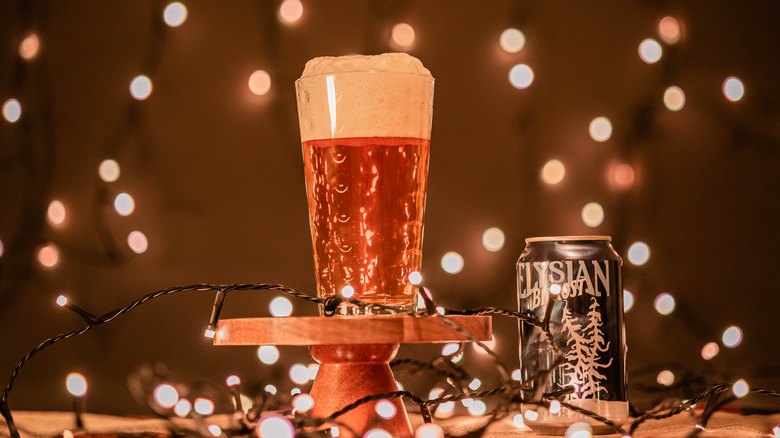 Poured Elysian Bifrost Winter Ale