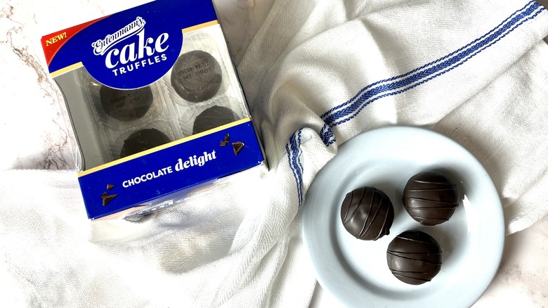 Chocolate Delight Entenmann's cake truffles
