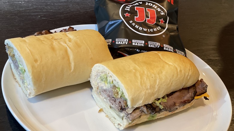 We Tried Jimmy John's New All-American Beefy Crunch Sandwich