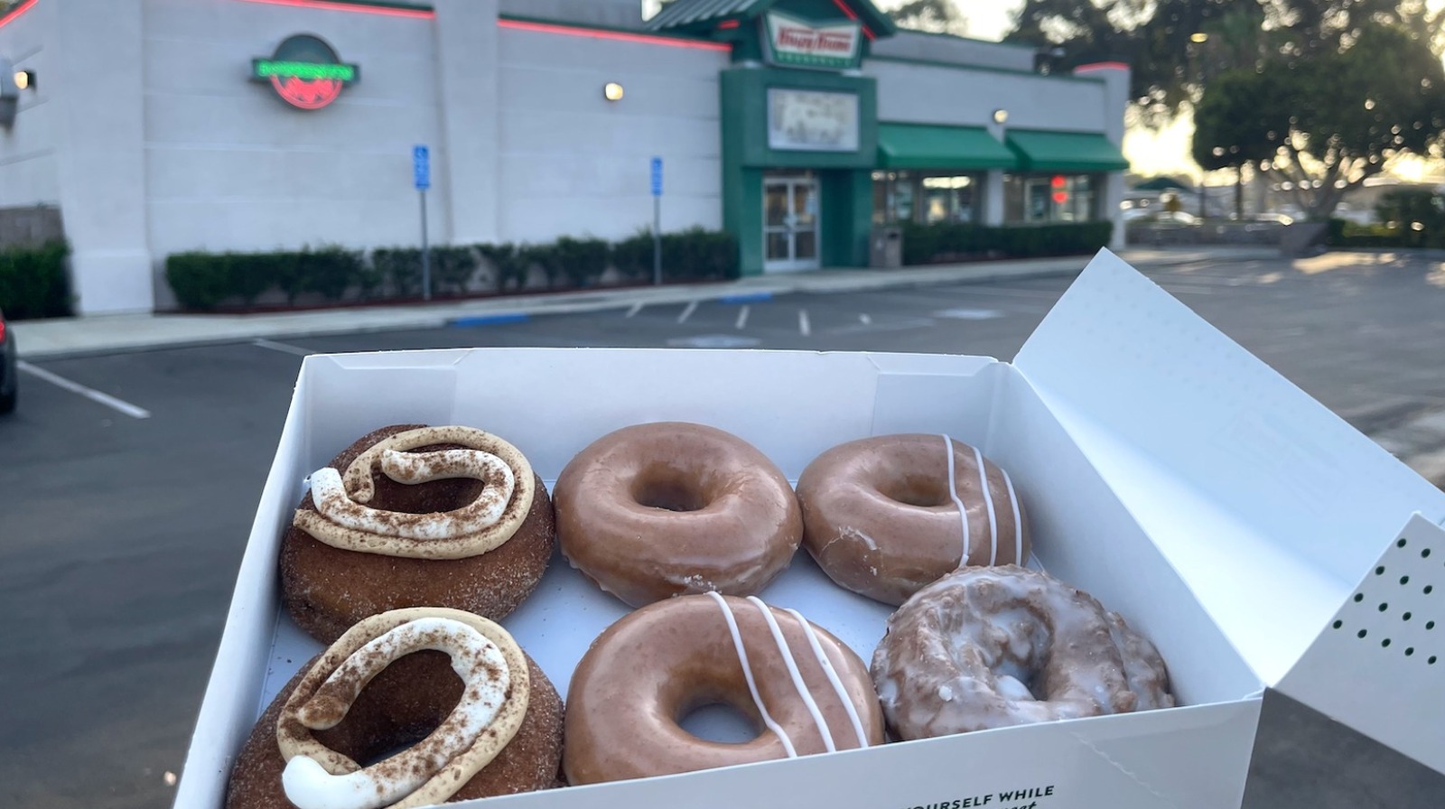 We Tried Krispy Kreme's Pumpkin Spice Doughnuts. Here's How It Went