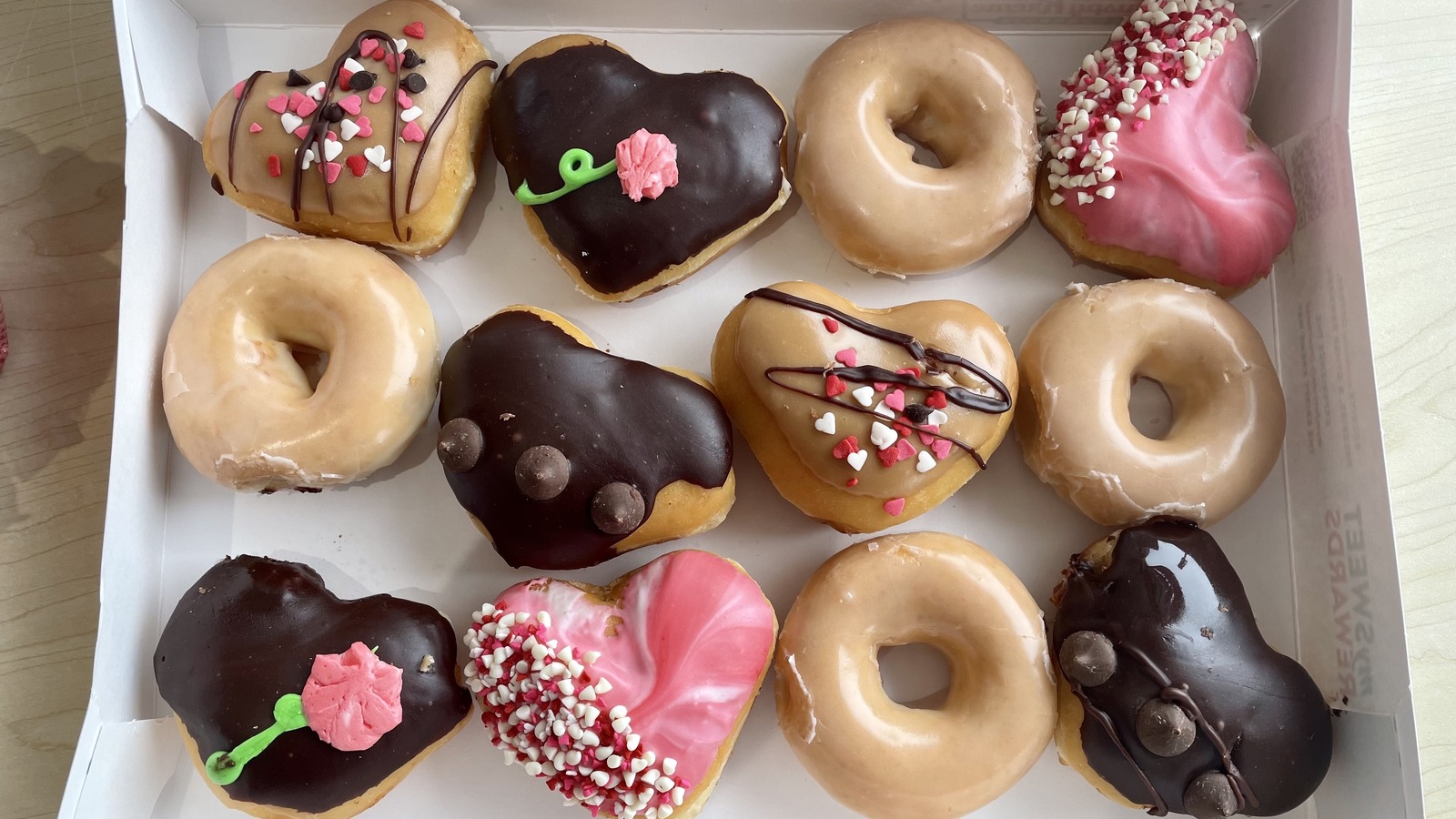We Tried Krispy Kreme's Valentine's Day Doughnuts. They Don't Quite
