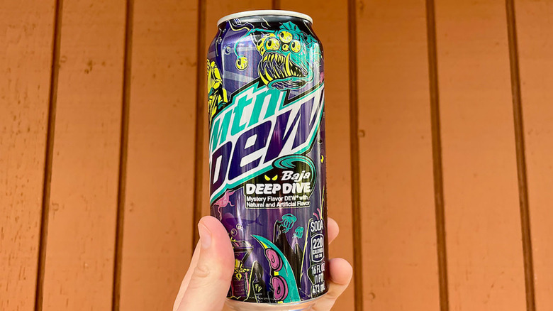 Mountain Dew Deep Dive on stand