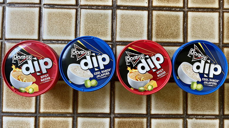 four Doritos dips