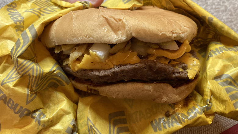 Whataburger Chili Cheese Burger