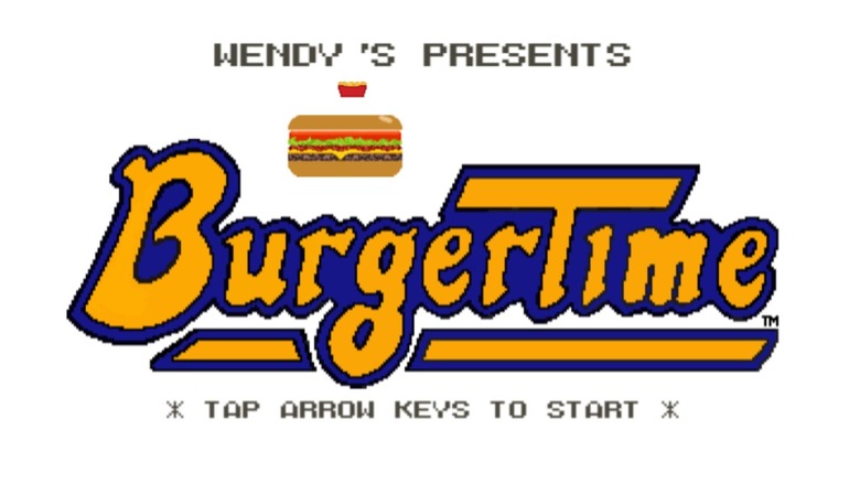 Screenshot of Wendy's 404 page logo